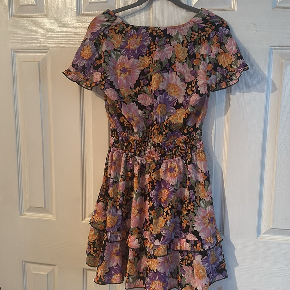 NWT Boutique Floral Print Dress - Picture 6 of 6